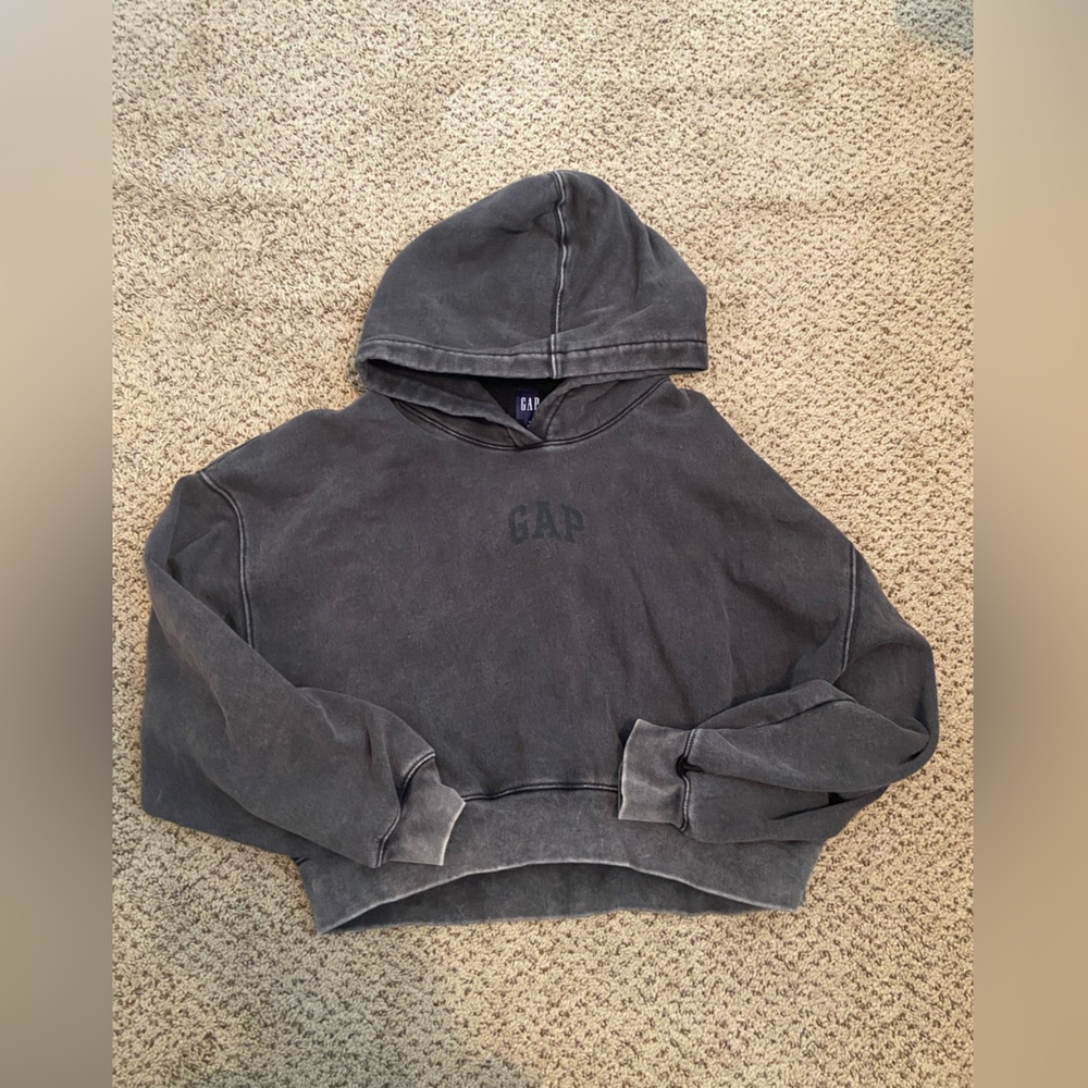 Gap Oversized Cropped Hoodie